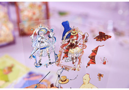 Link 47: Magic Mini Micro 24 Page In One Book 3D Scene Stickers Book