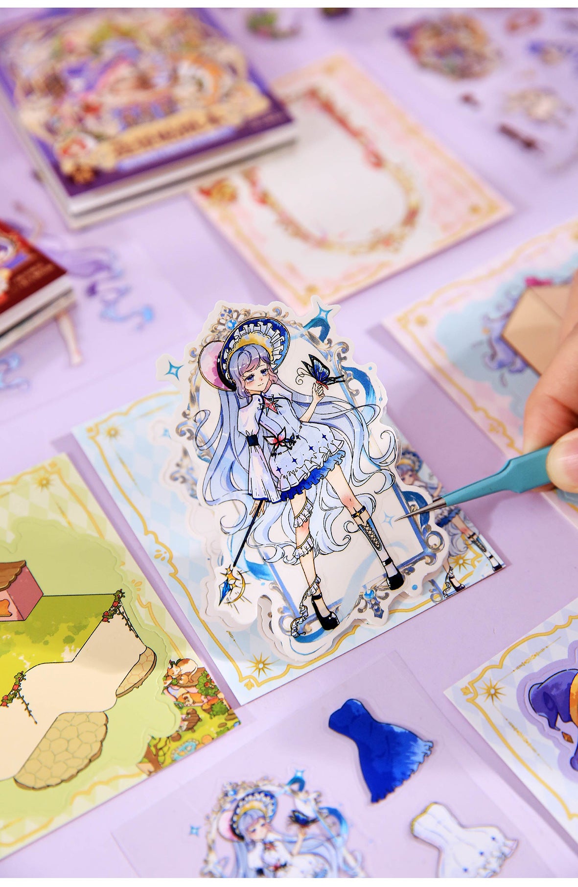 Link 47: Magic Mini Micro 24 Page In One Book 3D Scene Stickers Book