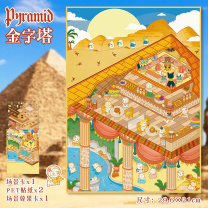 Link 41: 6 Different Themes of Houses Farms 30 Scene Stickers