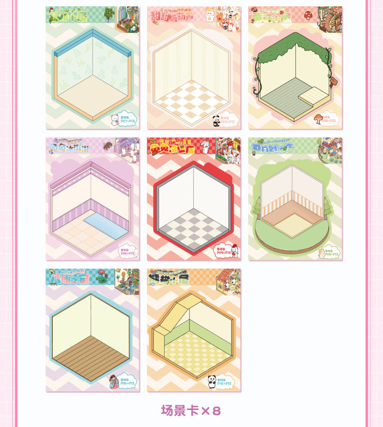 Link 53: Mini Sticker Book Collection Book Miniature World Series