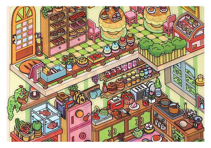 Link 50: 12 Themes Scene Stickers With Covers Scenery Journal Material Stickers