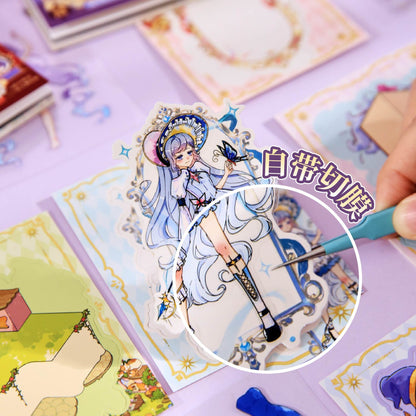 Link 47: Magic Mini Micro 24 Page In One Book 3D Scene Stickers Book