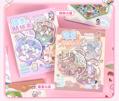 Link 53: Mini Sticker Book Collection Book Miniature World Series