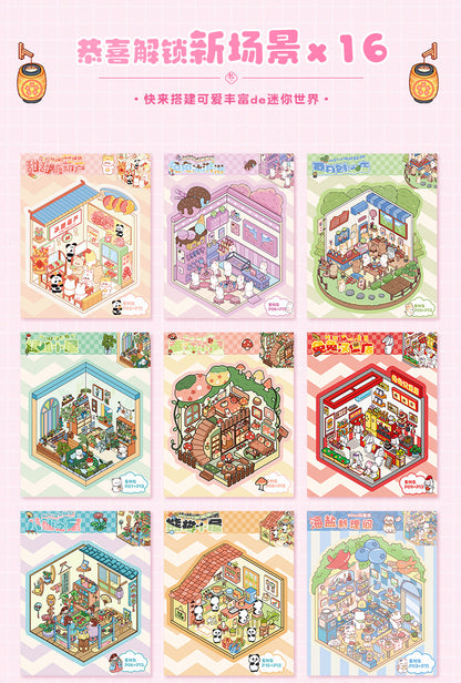 Link 53: Mini Sticker Book Collection Book Miniature World Series